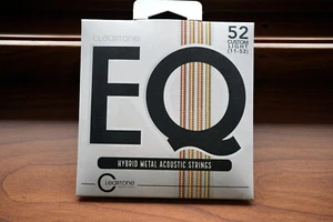 Cleartone 7811 EQ Hybrid Metal Light 11-52 Acoustic Strings 80/20 Bronze Copper - Foto 1 di 2