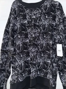 Guess Totenkopf Rundhals Neu mit Etikett Größe L  - Bild 1 von 6