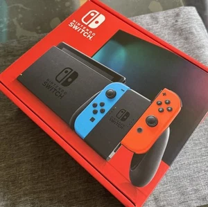 Nintendo Switch Portable Gaming Console Neon - Picture 1 of 8