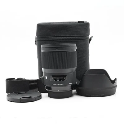 Sigma AF 28mm f1.4 DG Art HSM 019 Lens Nikon F Mount #642 - Image 1 of 4