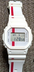 CASIO G-SHOCK DW-5600 Marlboro White Red Limited Edition Watch Japan Rare - Picture 1 of 5