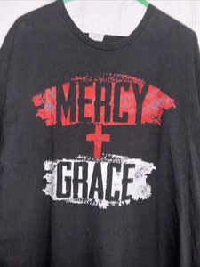 Mercy And Grace Black Extra Large T-Shirt 3673 - Picture 1 of 6