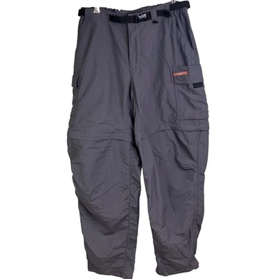Rei Sahara Gris Paracaídas Senderismo Aire Libre Camping Convertible Pantalones Cinturón 6 Mujeres Foto 1 de 4