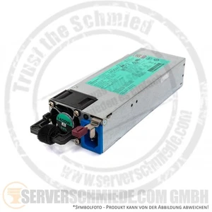 HP 1400W ML350 DL380 DL360 Gen9 Gen10 Netzteil PSU 80 Plus Platinum 720620-B21 7 - Photo 1/3