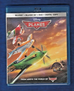 Disney Planes Movie Blu-ray + Blu-ray 3D + DVD + Digital - Foto 1 di 3
