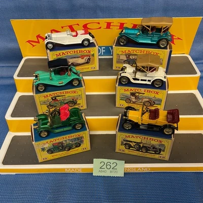 Matchbox Models Of yesteryear. Job Lot (262) 6 x early cars in original boxes.  - Image 1 of 4