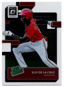 2022 Donruss Optic Rated Prospects #6 Elly De La Cruz - Cincinnati Reds - Bild 1 von 1