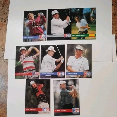 Lote de 12 cartas de golf PGA Pro Set 1991/92 Nicklaus Treviño Ballesteros Chi Rodríguez Foto 1 de 4