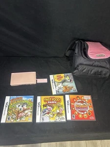 Nintendo DS mit Tragetasche und 4 Spielen - #378 - Bild 1 von 2