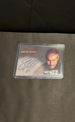 WCW NWO NITRO TOPPS 1999 SICK BOY AUTOGRAPH - Image 1 of 2