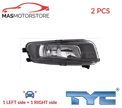 FOG LIGHT LAMP PAIR TYC 19-12157-05-2 2PCS FOR VW SHARAN,SHARAN VAN - Image 1 of 4