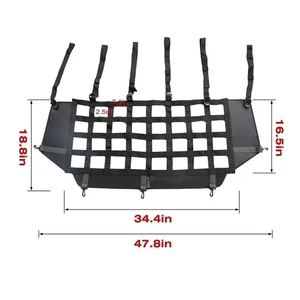 G Pet Net Vehicle Safety Mesh Dog Barrier Fit for Ford Bronco Accessories 202... - Picture 1 of 7