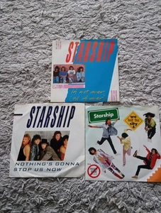 Raumschiff - Nothing's Gonna Stop Us Now, We Built This City & It's Not Over 7" - Bild 1 von 4