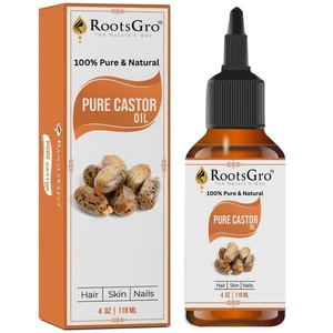 Aceite de ricino puro | Estimula el crecimiento del cabello | Nutre el cuidado de la piel y el cuero cabelludo | Masaje - Imagen 1 de 12
