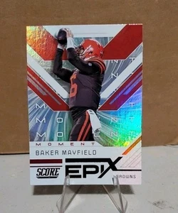 2019 Panini Score Football Epix Moment #EM-10 Baker Mayfield - Picture 1 of 3