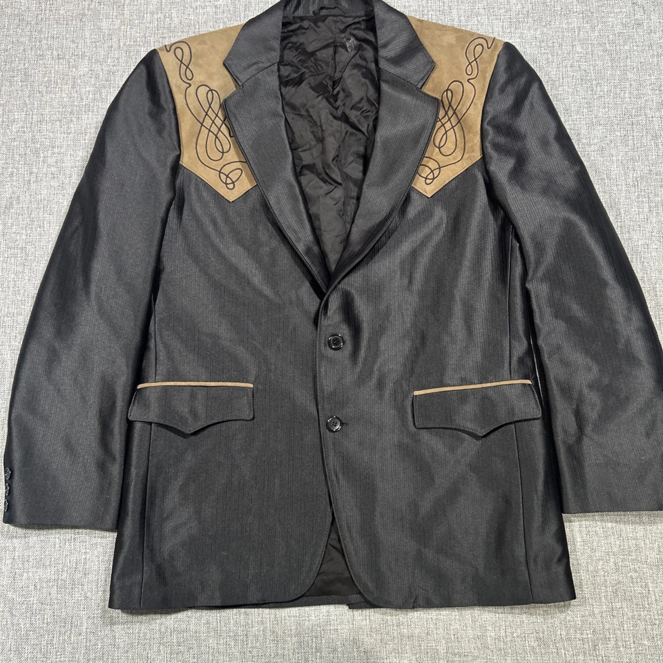 Blazer Vintage Circle S Dallas Texas Western Rockabilly Para Hombre 40R Bordado Foto 1 de 4