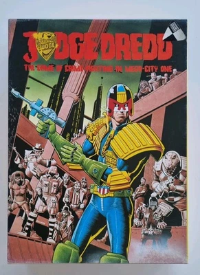 Judge Dredd The Game of Crime Fighting 1982 - Vintage Games Workshop Board Game - Image 1 of 4