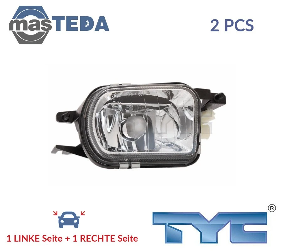19-0419-01-9 NEBELSCHEINWERFER PAAR SET TYC 2PCS FÜR MERCEDES-BENZ C-CLASS - Image 1 of 4