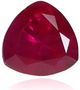🔴 Ruby Natural 4mm Trillion Cut 🔴 - Picture 1 of 5