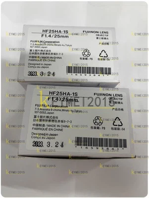 1PCS New FUJINON Industrial lens HF25HA-1S - Image 1 of 4