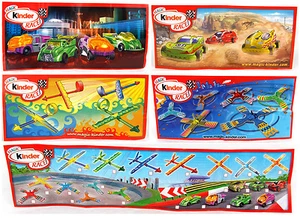 Auto Flugzeug Kreisel : kinder Race 2010 Auswahl mit Beipackzettel Einzelfigur - Bild 1 von 25