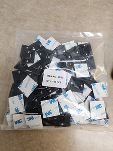 Adhesive Cable Tie Mounts 30MM x 30MM - Picture 1 of 1