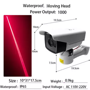 Moving Head Waterproof Red Laser Pointer Landmark Highway Warning Signal Light - Picture 1 of 6
