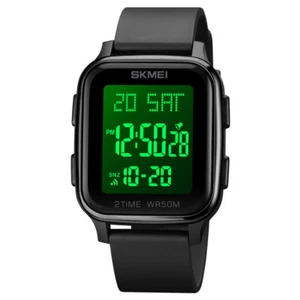 Men's Womens Waterproof Digital LED Watches Multifunction Casual Sport Watch - Picture 1 of 18