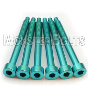 Tornillos de bloqueo de cuerda de titanio verde azulado para trémolo Floyd Rose OFR, 1000 y especiales - Imagen 1 de 3