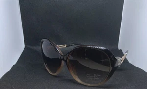 Jessica Simpson Women’s Brown Taupe Oversized Round Sunglasses Style J5835 NWT - Picture 1 of 6