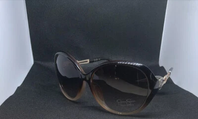 Jessica Simpson Women’s Brown Taupe Oversized Round Sunglasses Style J5835 NWT - Image 1 of 4