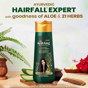Kesh King Ayurveda Anti-Hair Fall Shampoo With Aloe & 21 Ayurvedic Herbs -80 ml - Picture 1 of 2
