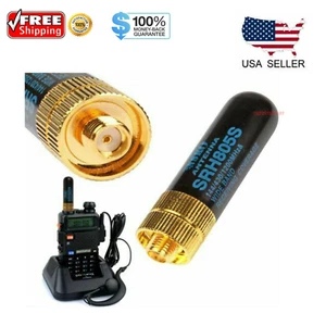 2X DIAMOND SRH805S SMA-F DUAL BAND ANTENNA BAOFENG GT-3 UV-5R BF-888S HAM RADIO - Picture 1 of 12