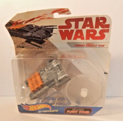 Hot Wheels Starship Star Wars Imperial Combat Assault Tank FJF20 DieCast NIB '16 - Image 1 of 4