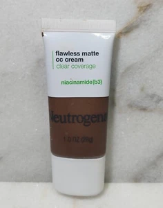 Neutrogena Clear Coverage Flawless Matte CC Cream, Makeup Sealed Sienna 10.0 - Picture 1 of 3
