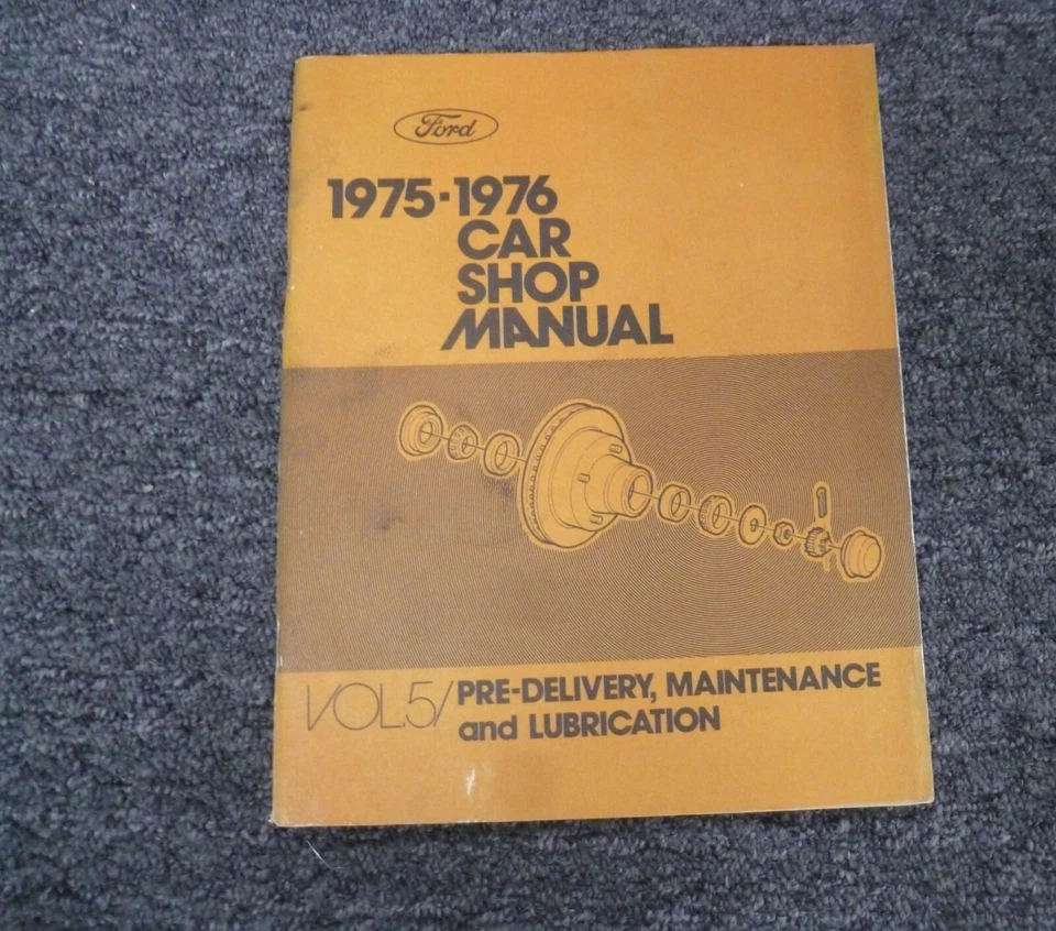 1975-1976 Lincoln Continental Mark IV Coupe Maintenance Manual - Image 1 of 1
