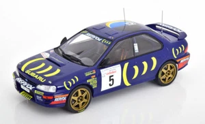 IXO Subaru Impreza 555 Tour de Corse 1995 Sainz/Moya #5 1/18 Scale New Release! - Picture 1 of 3