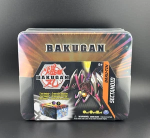 Lata Bakugan Baku-Tin - Sectanoid Premium Collectors con Mystery Bakugan NUEVO - Imagen 1 de 10