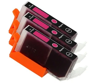 3PK MAGENTA Printer Ink for Canon CLi-226 226M MG5220 MG5320 MG6120 MG6220 - Picture 1 of 1