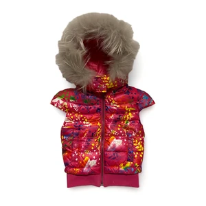 John Galliano Gazette Pink Down Vest Size 4 - Picture 1 of 11