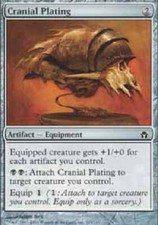 CRANIAL PLATING X4 4 4X Fifth Dawn MTG Magic the Gathering Cards DJMagic