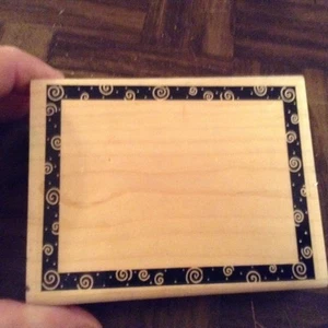 Large square border stamp - Picture 1 of 3