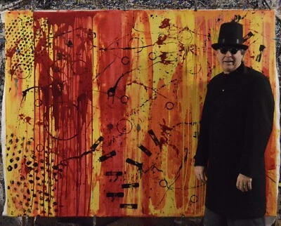 Mark Little original￼ canvas￼￼￼ Painting 81” X 62” XL (6ft. 9in)Abstract Modern - Image 1 of 4