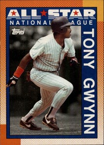 1990 O-Pee-Chee San Diego Padres Baseball Card #403 Tony Gwynn AS