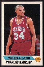 1990-91 Panini Album Stickers #J Charles Barkley Philadelphia 76ers