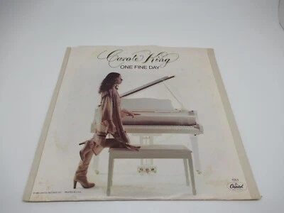 Carole King One Fine Day / Rulers Of The World 1980 Picture Sleeve 45 Record - Image 1 of 4
