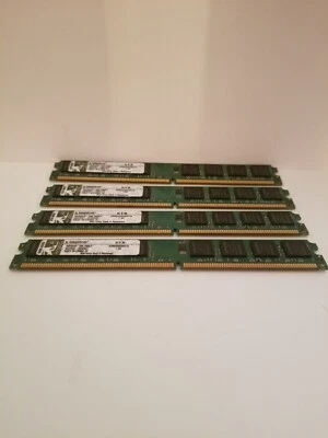 LOTTO 4 - 1GB moduli Kingston KVR533D2N4/1G 1Gbx4 - Immagine 1 di 3