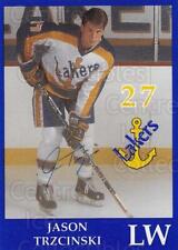 1991-92 Lake Superior State Lakers #25 Jason Trzcinski
