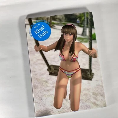 Dead or Alive Photo Book Side B Kiss! Gals - Art Book Japan - with Strip Poster. - Image 1 of 4