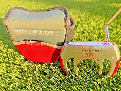 Odyssey White Hot XG Sabertooth Mallet Putter 34" OEM Grip RH w/ Cover - Lot 38 - Image 1 of 4